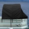 Pontoon Easy-Up Enclosure 56" D x 74" T, Black