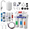 5 Stage Reverse Osmosis Water Filtration System 75GPD Purifier Direct Drinking