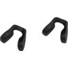ZERO TECH BASE Accessory Nose Pad Replacement Part, Asian Fit, Large, OAKLEY Compatible, Compatible with NOSE PAD ZERO, SUTRO, etc, Black