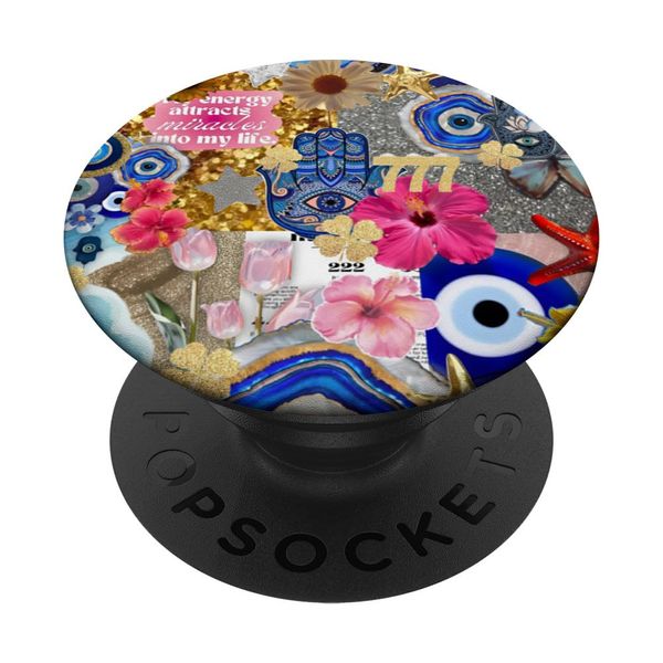 Evil Eyes Collage Protection Summer PopSockets Adhesive PopGrip