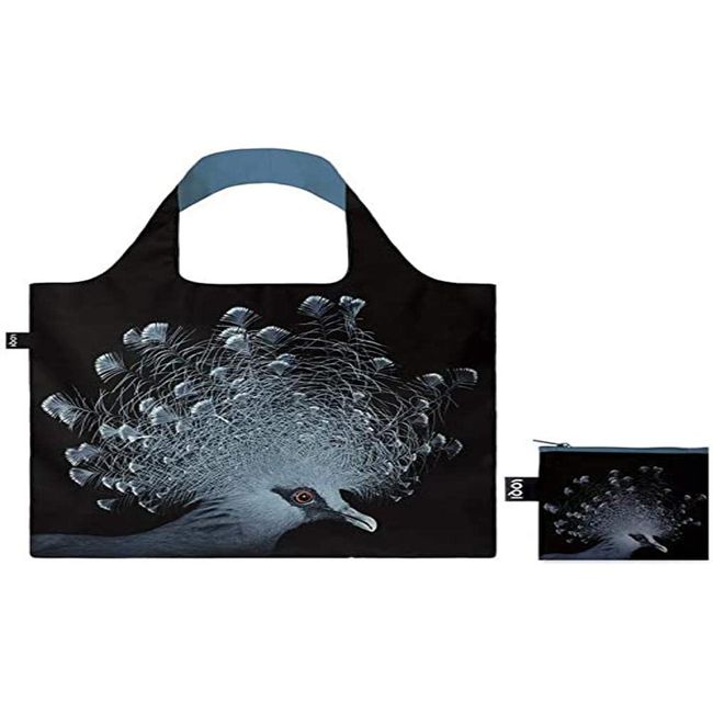 Lowkey Eco Bag with National Geographic CrownedPigeon Pouch