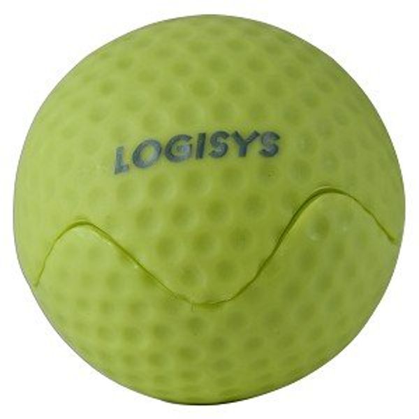 Logisys ST01LM Green Apple Scented Golf Ball Notebook & Keyboard Stand (Lime Green) - Raise Your Laptop Or Keyboard!