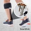 SMARTKNIT Adult AFO Interface Seamless Sensitivity Socks, Black, X-Large
