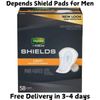 Depends Men Incontinence Shields/Pads Light Absorbency - (Same day Shipping)