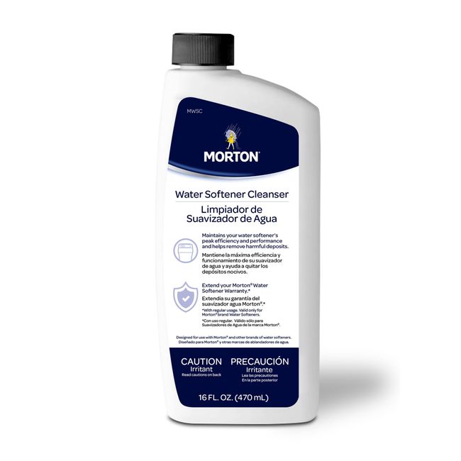 Morton MWSC Universal Water Softener Cleanser, Off-White