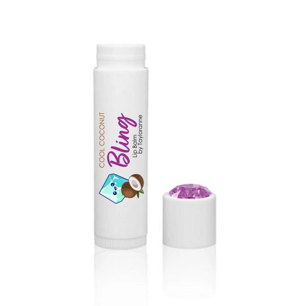 Cool Coconut Bling Lip Balm By Tayloranne