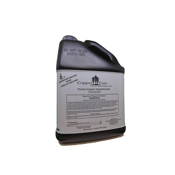 Tenino Copper Naphthenate 17% (2% as Metal) - 1 Gallon - Wood Preservative