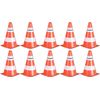 HUDORA Pylons (Pack of 10, Orange/White)
