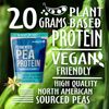 Plant Based Protein Powder Fermented Pea Protein Vanilla, Vegan Prote