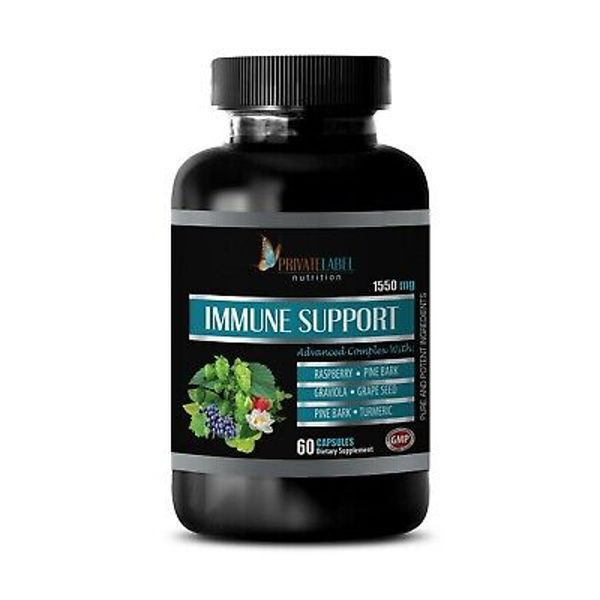 blood pressure optimizer - IMMUNE SUPPORT PILLS - anti inflammatory herbs 1BOTTL