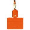 Color Chart ID Card Holder with Dedicated Reel Strap (73 Lantern cherry)