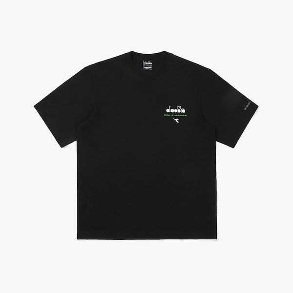 DIADORA Essential Easy Short Sleeve T-shirt BLACK rva-438820f, S