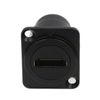 HangTon Pack of 5 HDMI 2.0 Waterproof Coupler Connector Panel Socket Bulkhead Feed Through, D-Type Inline Cable Female to Female Extension
