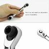1/4 INCH MINI DOUBLE ENDED QUICK SOCKET RATCHET WRENCH ROD SCREWDRIVER BIT TOOL!
