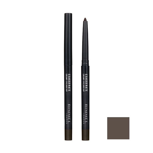 Rimmel Exaggerate Creamy Eyeliner WP N 002 Brown RIMMEL