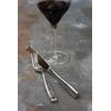 Lucca Flatware Set, 20-Piece, Faceted Stainless