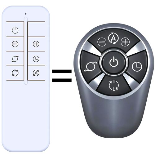 WDZP New Fan Replace Remote Control for Lasko 5115 5135 5144 755320 565134 5511 5521 5534 5536 Ceramic Oscillating Tower Fan
