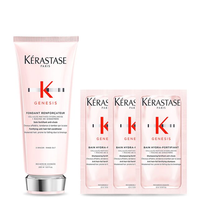 [Kérastase] [99.35% improvement in hair loss/daily hair treatment] Genesis Fondant Soueng 200ml [3 additional shampoo sachets included]