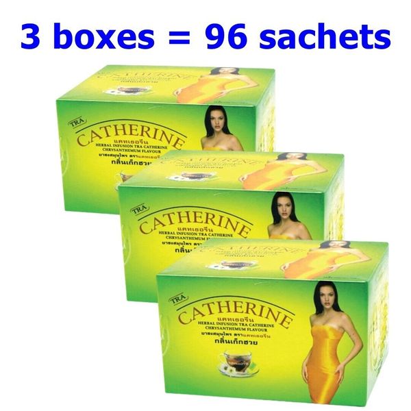 Catherine Herb Tea Chrysanthemum Slimming Detox Natural Weight Control 96 sac