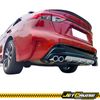 Fits 20-22 Toyota Corolla L LE XLE Rear Bumper Diffuser W/ Silver Lower Trim&Tip