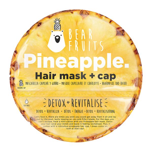 Bear Fruits Pineapple Hair Mask + Cap