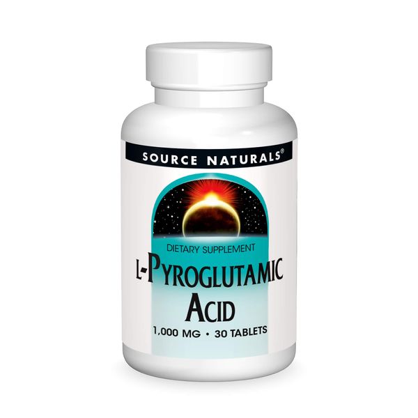 Source Naturals, Inc. L-Pyroglutamic Acid 1000mg 30 Tablet