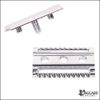 Safety Razor Replacement Head Maggard Razors V3 Closed Comb, Chrome