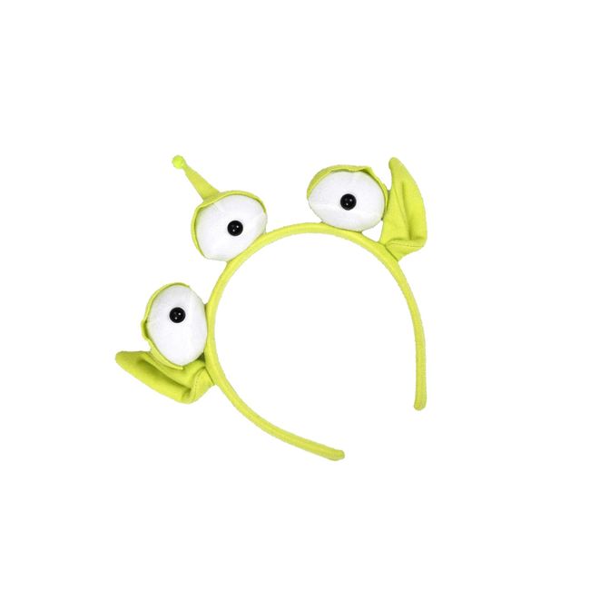 EVKILKJS Alien Headband,Three-eyed Headband Monster Toy Plush Headwear Hat Accessories,Alien Headband Adult for Theme Party Cosplay and Halloween Costumes