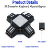 Mcbazel KX Keyboard & Mouse Converter Adapter for N-Switch/Xbox One/PS4/PS3