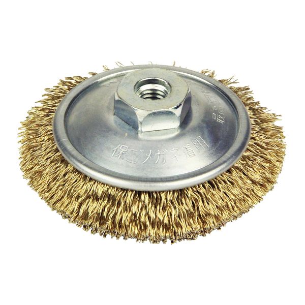 E-Value 85mm Bevel Wire Brush for Disc Grinder