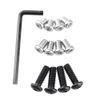 NICEYRIG 1/4 Inch-20 Thread Hex Screw, Pack of 12
