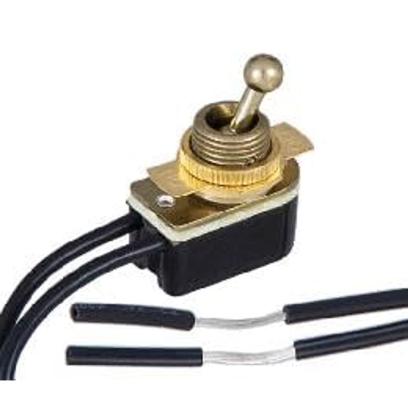 B&P Lamp® On-Off Brass Toggle Switch - Online Marketplace - EveryMarket