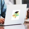 CafePress Grad Itude Sticker Square Bumper Sticker Car Decal