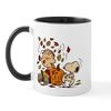 CafePress Fall Peanuts Mug 11 oz (325 ml) Ceramic Coffee Mug