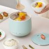 Compact Smart Electric Cooker - Removable Inner Coating - Portable - Multifunctional and Super Long Time Retention (Light Blue)