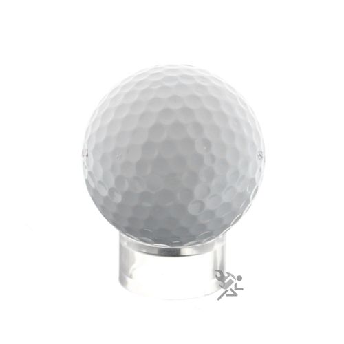 OnFireGuy (12) Clear Round Medium+ 1-1/4" Beveled Ring Display Stand Pedestal for Golf Ball Baseball Marbles Eggs Spheres Puzzle Balls