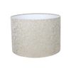 Cassia Champagne Cream with Beige & Silver Pattern Lampshade (20cm Diameter Ceiling Pendant)
