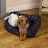 Pet Brands Dream Paws Star Sofa Bed Small - Navy