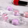 50 PCS 5 ML Empty Cosmetic Jars Travel Sample Pots Clear Round with Lids for Women Creams Sample Make-up Storage