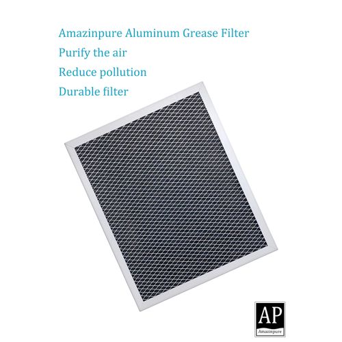 Amazinpure 97007696 Range Hood Charcoal Filter Compatible with OEM Part# Whirlpool W10355450 Broan Nutone 6105C 41F 413023 41000 46000 11000 4341999 4378581 1172266 5-3082 51113711 (8.75 x 10.5) in