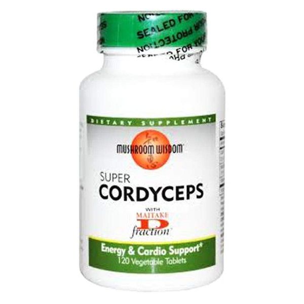 Mushroom Wisdom Super Cordyceps Caplets, 120 Count