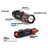 BAMFF 8.0- 800 Lm Dual LED Tactical Flashlight- Rechargeable