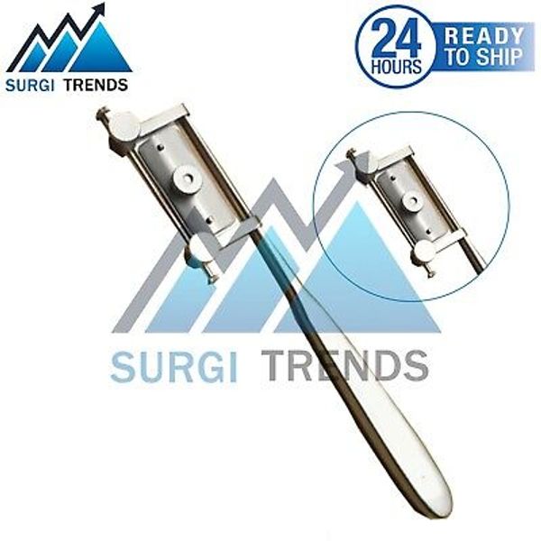 Silvers Skin Graft Knife Handle Dermatome with 1 PC Blade Surgical Instruments