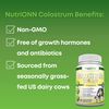 Colostrum - 1000mg - 120 Capsules - 30% IgG - Non-GMO US Dairy - First Milking Bovine Colostrum - Low Heat Processed - Great for GI Tract Health - Immune Support - Bone and Muscle Health