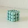 3D Cubic handmade Bubble Candle 