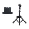 Black Plastic 5/8" M-3/8" F Mic Screw Thread Adapter for Mic Microphone Stand