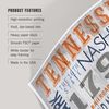 Lantern Press 12x18 Inch Art Print Wall Decor, Murfreesboro, Tennessee, Rustic Typography