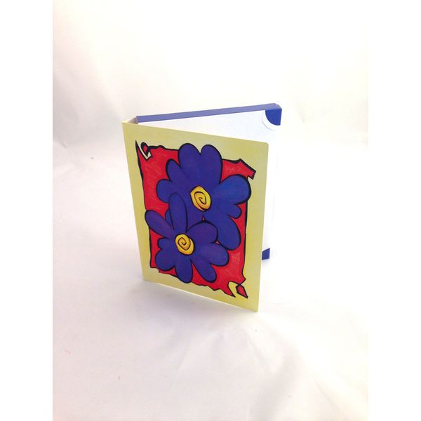 DVD Gift Box Including Card - Purple Flowers