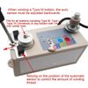 AC 110V Automatic Bobbin Winder General FOR 1/4"(6mm) Center Hole Sewing Bobbins