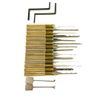 18pcs Dimple Lock Pick Tools with Round Handle,Pick UK Door Lock Quickly